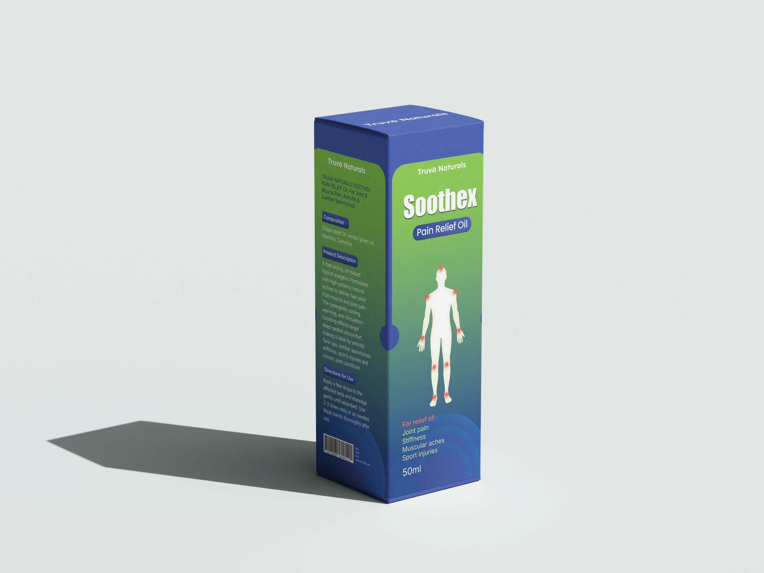 Truva Naturals Pain Relief Oil Sootex 2